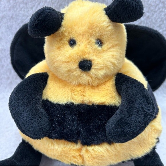 Unipak Bumblee plush 10" Plumpee Pot Belly 2017 black & yellow - Picture 2 of 10